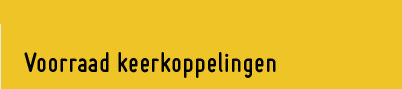 Voorraad keerkoppelingen